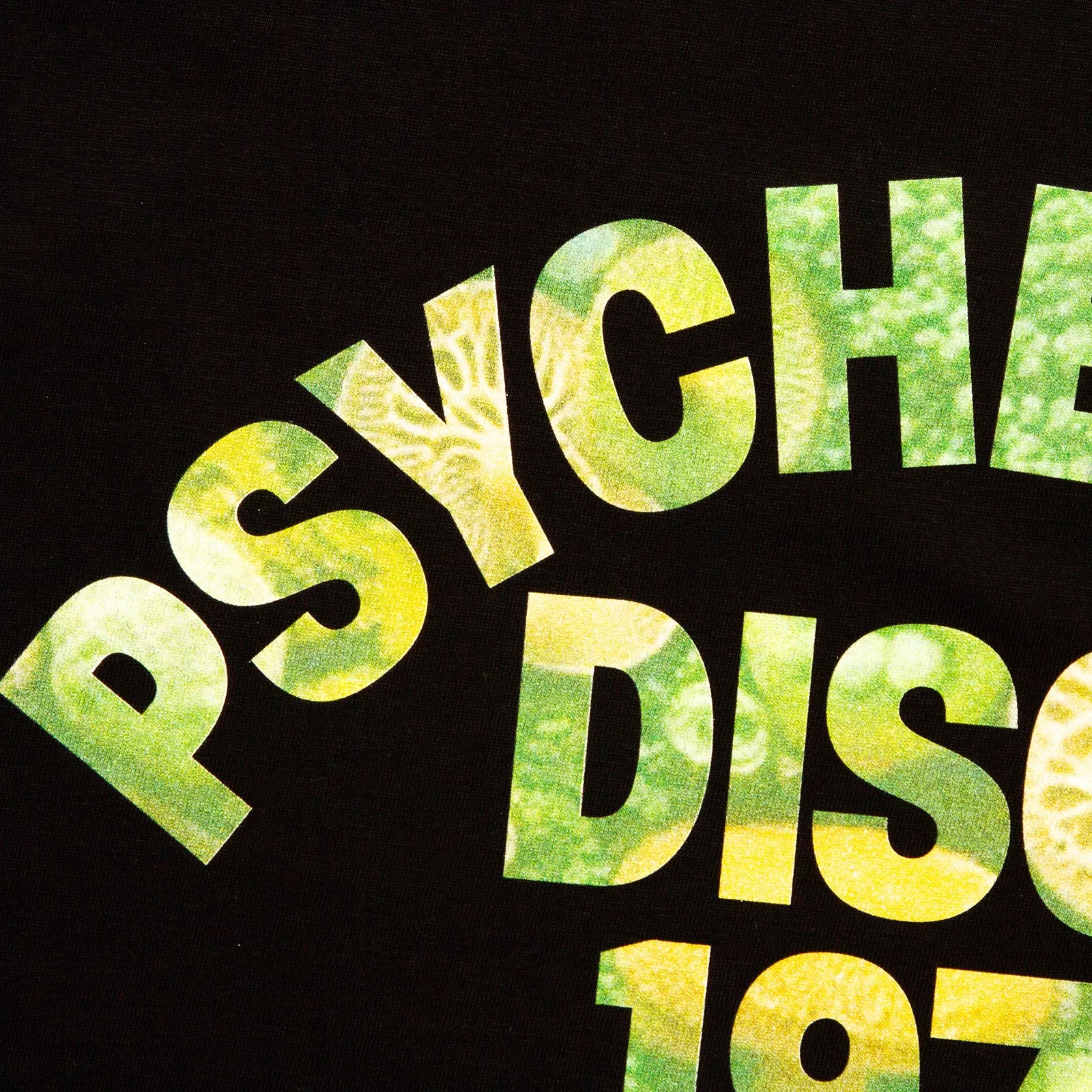 Terrarium 1972 Psychedelic Disco Back Print - Tshirt - Black