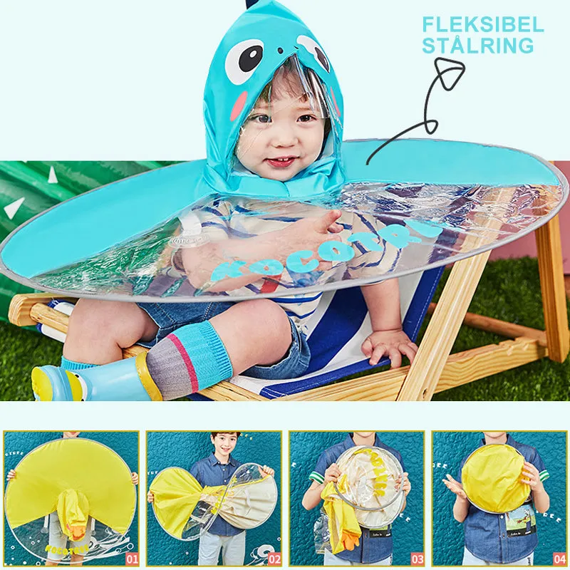 UFO raincoat for children - cute and practical