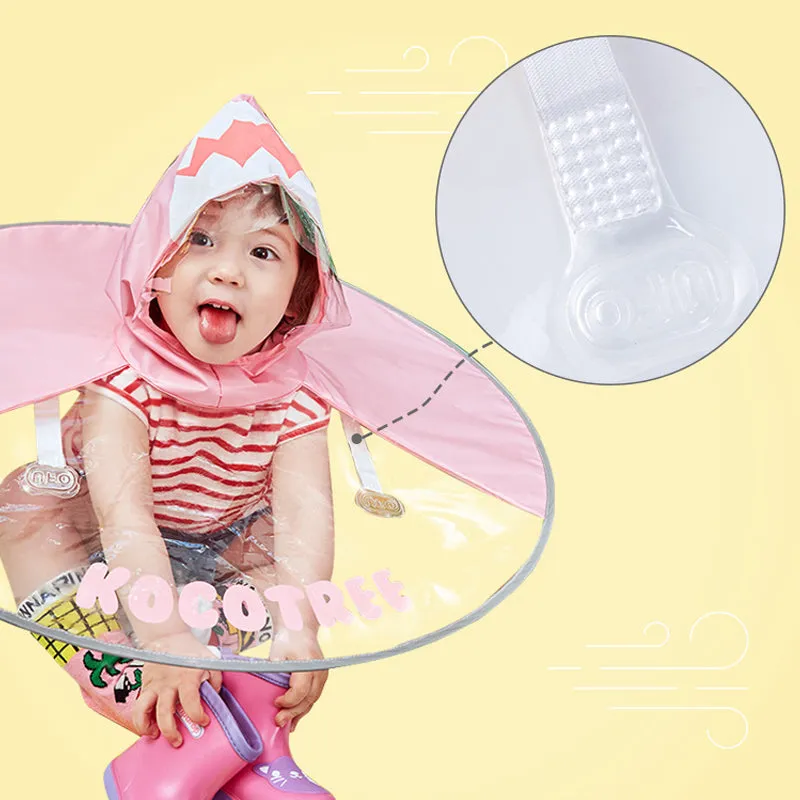 UFO raincoat for children - cute and practical