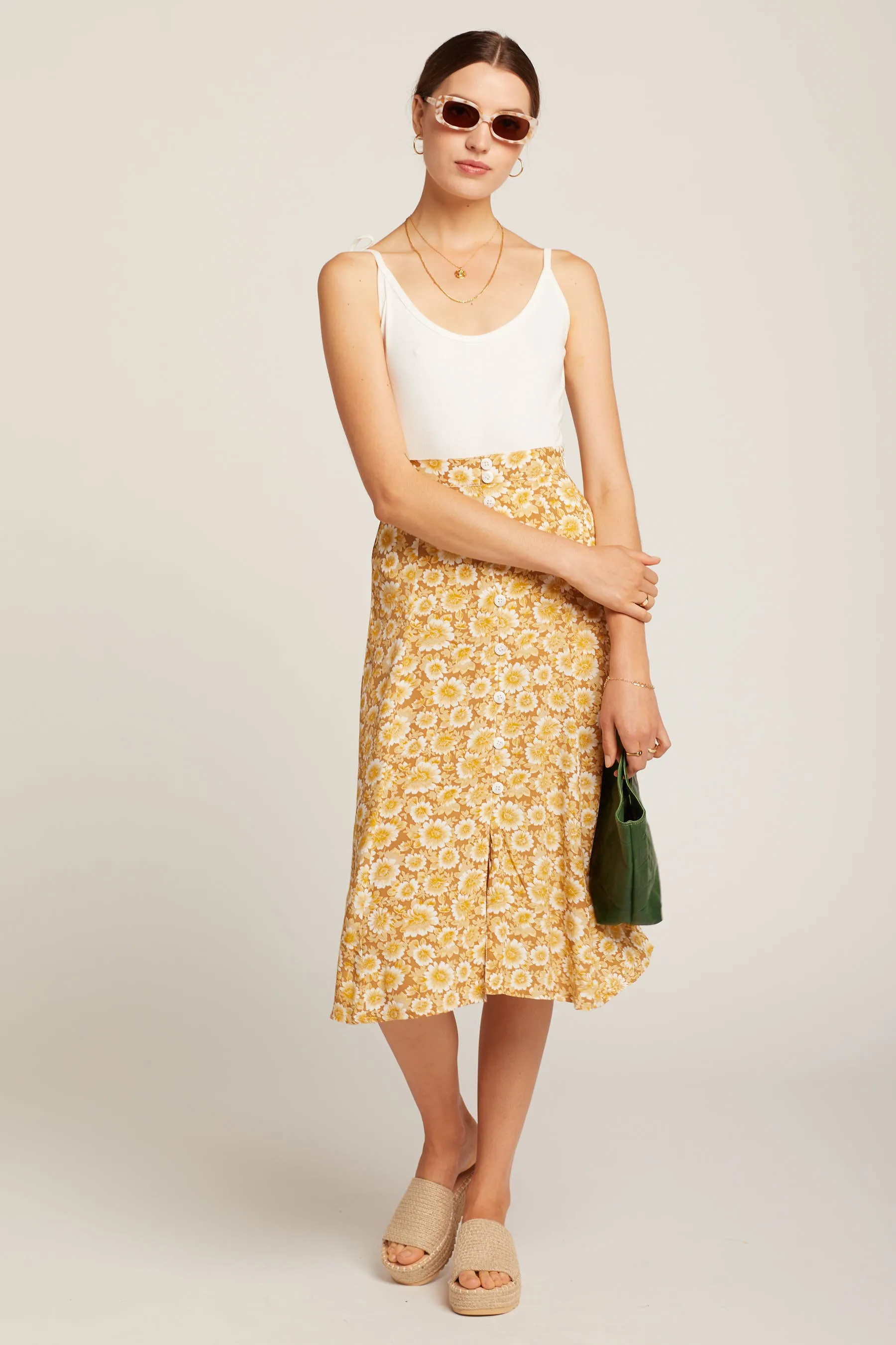 Valette Floral Marin Skirt