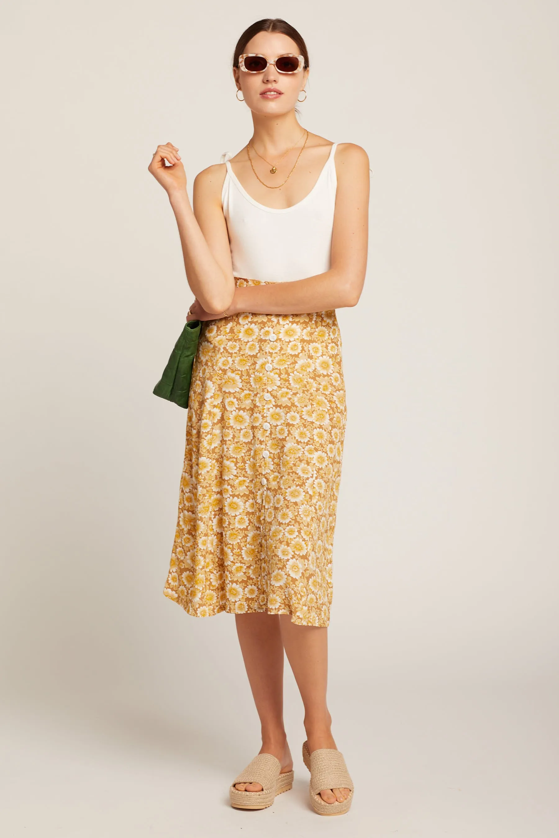 Valette Floral Marin Skirt