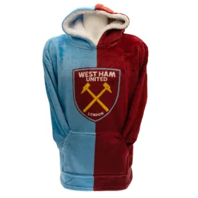 West Ham United FC Kids Poncho Blanket